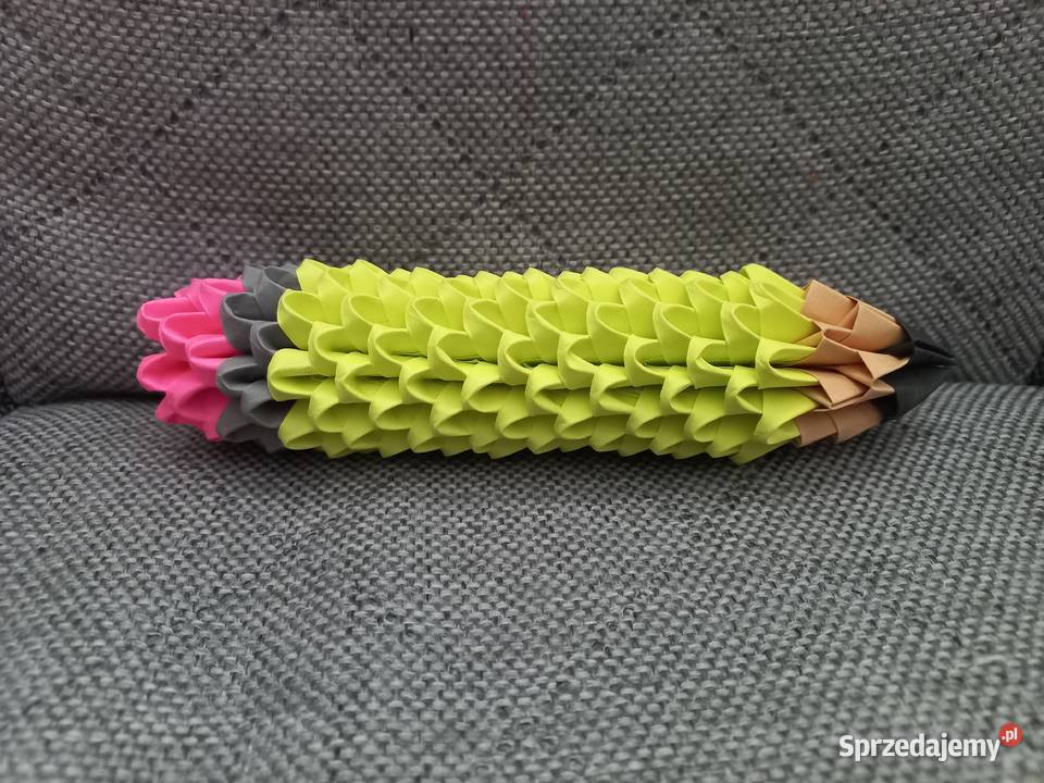 Ołówek kredka pisak origami rękodzieło do szkoły lubelskie Puławy