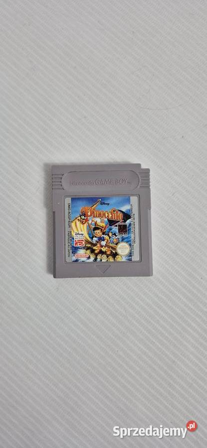 Pinocchio Disney na Nintendo Game Boy Klasyka Gry na konsole