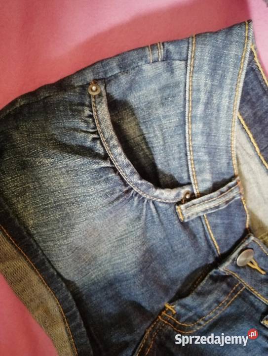 YORKER spodenki jeansowe szorty dżinsowe