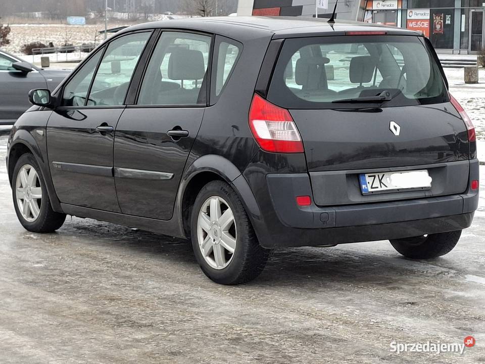 Renault Scenic 2 16 LPG z gazem przebieg 168 1600cm3 Scenic Koszalin
