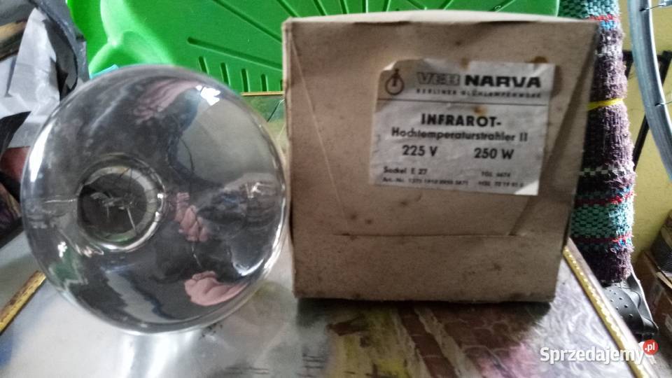 Żarówka grzewcza NARVA 250W E27 infrared