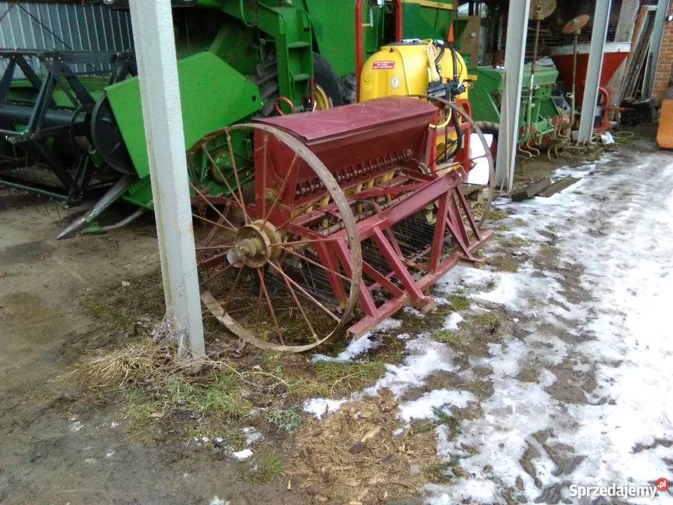 Siewnik zbożowy SHL konny do ciągnika lubelskie Nałęczów sprzedam