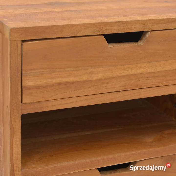 Szafka 40x30x76 lite drewno tekowe WM326129 mazowieckie Warszawa