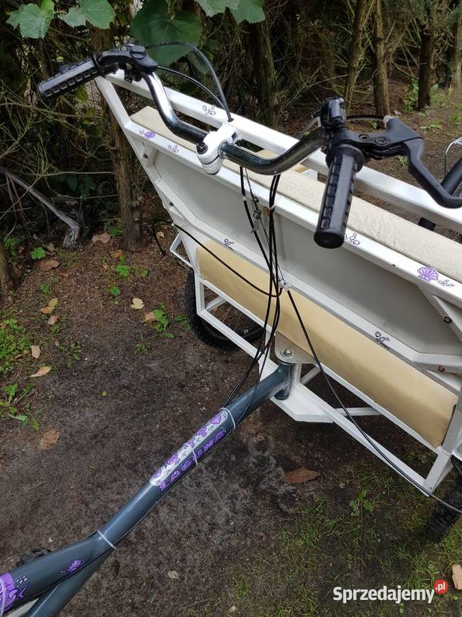 EkskluzywnyNowyDo pracyrekreacjiRower riksza Pozostałe Barlinek sprzedam