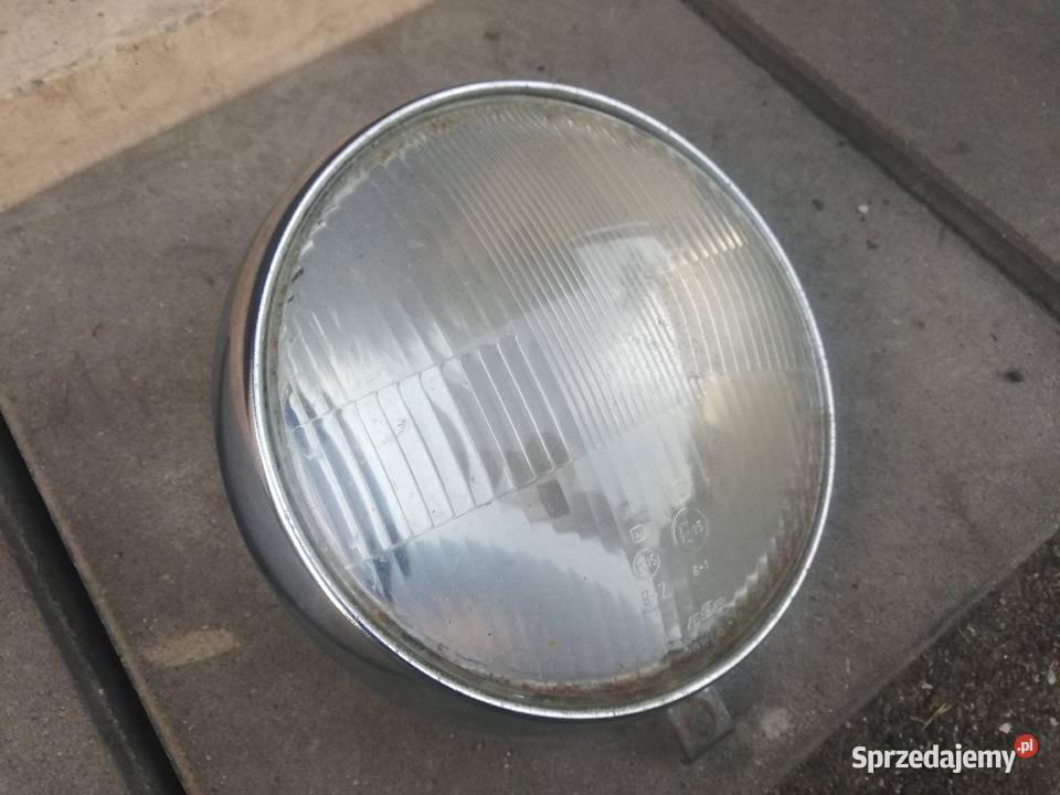 Klosz lampy z ramką mz etz Feer ddr Skierniewice