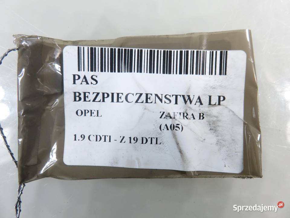 PAS LEWY PRZEDNI OPEL ZAFIRA B 560834901 sprzedam