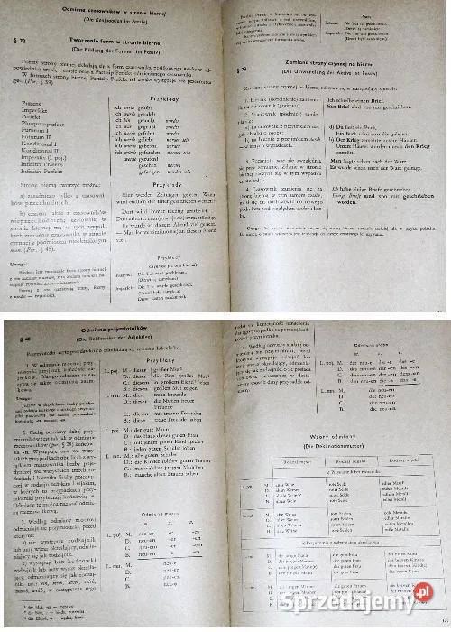 Szkolna gramatyka języka niemieckiego Antoni twarda Chełm