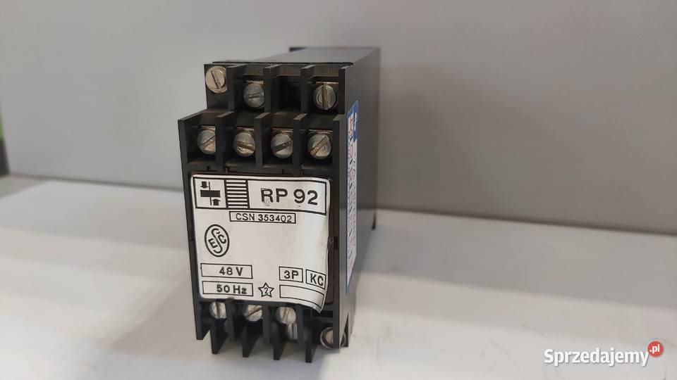 Przekaźnik RP 92 48v 50Hz 3P ZPA TRUTNOV Wyszków
