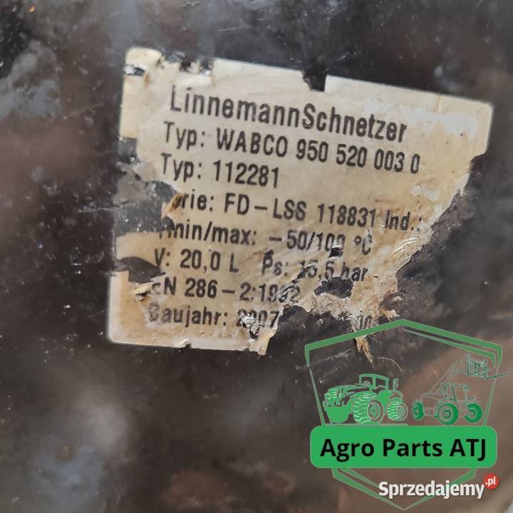 Pneumatyka Kompletna WABCO 4712001100 Claas