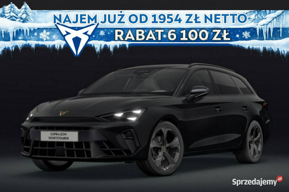 Cupra Leon Sportstourer 15 eTSI 150 DSG Dostępny czujnik zmierzchu Leon Sportstourer Łódź