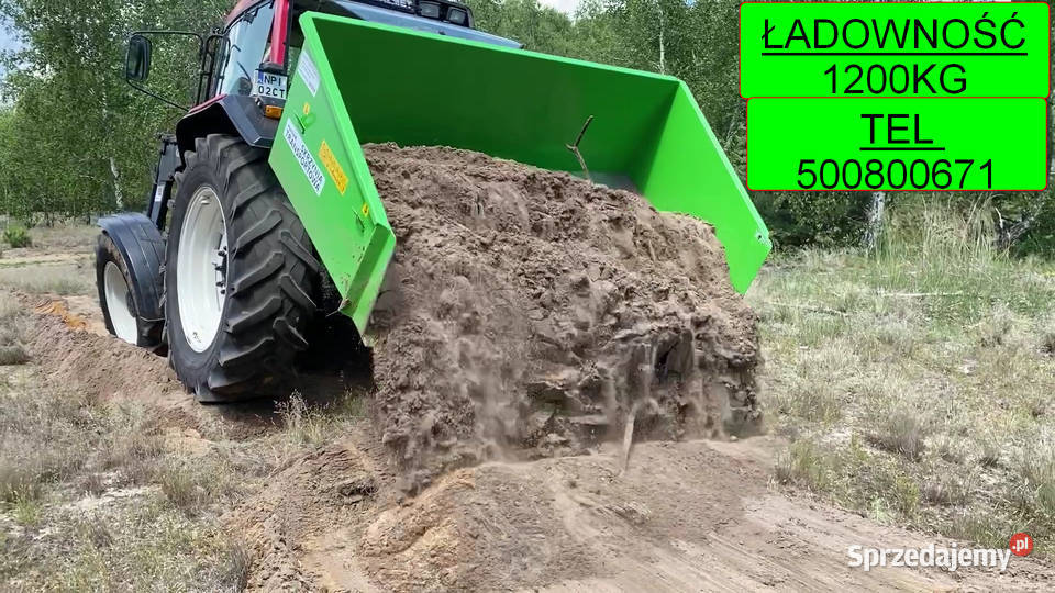 Balast Skrzynia transportowa do ciągnika na tuz małopolskie