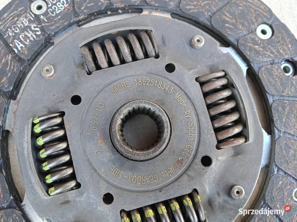 Golf 2 Jetta MK2 zestaw sprzęgła 210mm SACHS osobowe Sprzęgła i elementy Frysztak