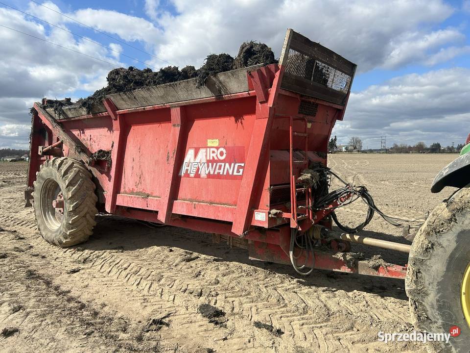 Rozrzutnik obornika Miro 12t LeboulchDeguillaume Brodnica