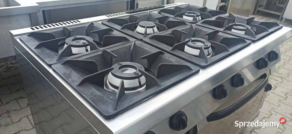 Kuchnia 6 palnikowa z piekarnikiem MC O Ostrów Wielkopolski