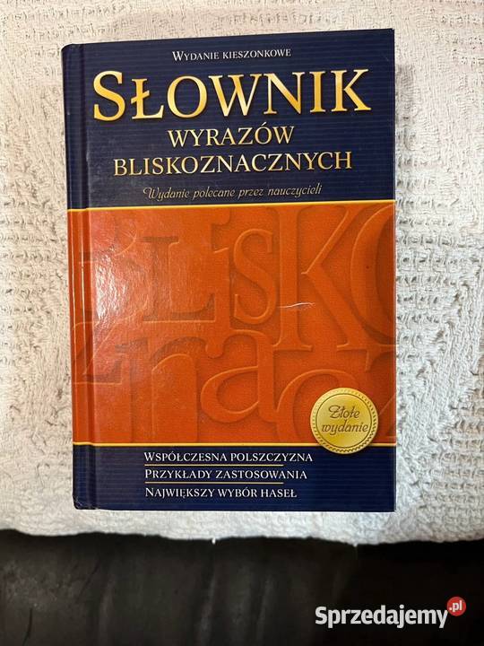 Słownik wyrazów bliskoznacznych kieszonkowy twarda Lublin