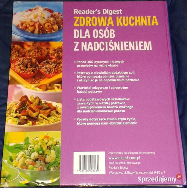 Zdrowa kuchnia osób z nadciśnieniem Readers twarda Chełm