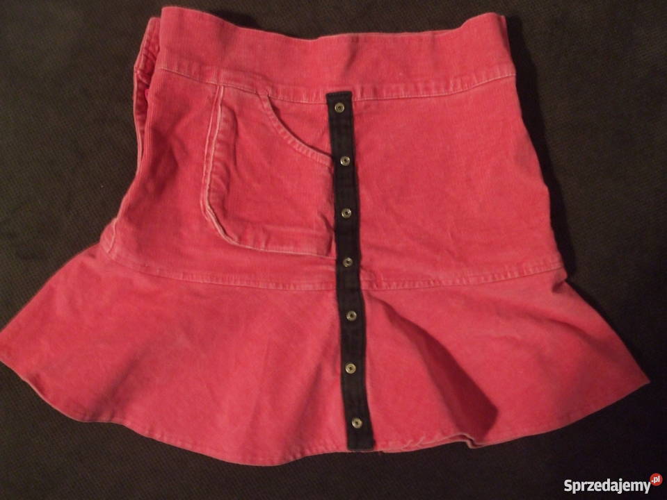 dziewczęca spódnica sztruksowa Warszawa