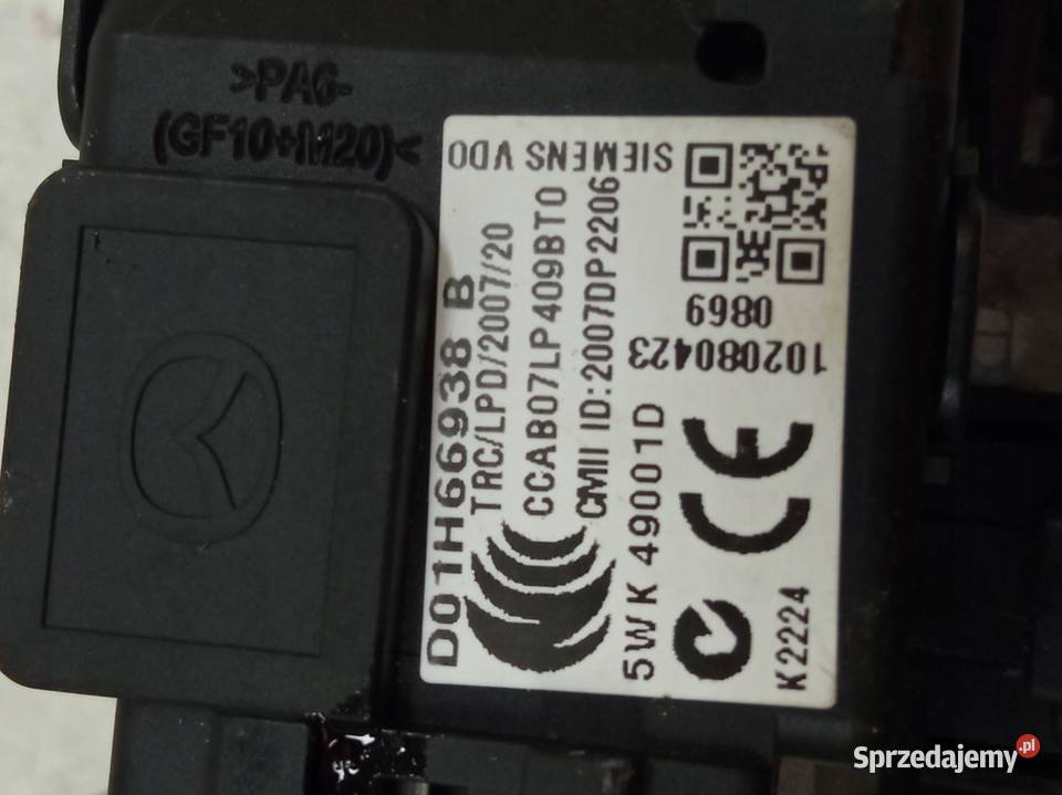 STACYJKA DE D01H66938 Mazda 2 II 20072014 świętokrzyskie