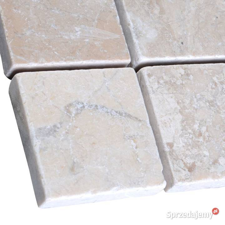 Mozaika marmurowa Queen Beige bębnowana pomorskie Rumia