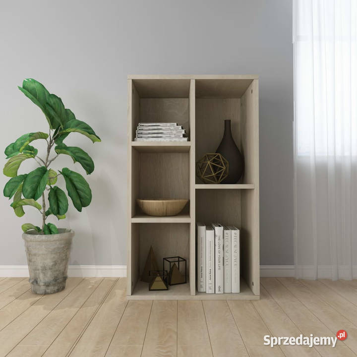 Regał na książkiszafka dąb sonoma 50x25x80 Warszawa