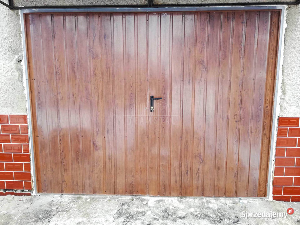 Bramy garażowe na wymiar dwuskrzydłowe ocieplone Pozostałe śląskie Dąbrowa Górnicza