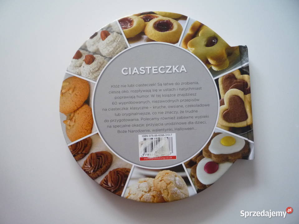 Ciasteczka 60 przepisów Carla Bardi Nowa Szczecin sprzedam
