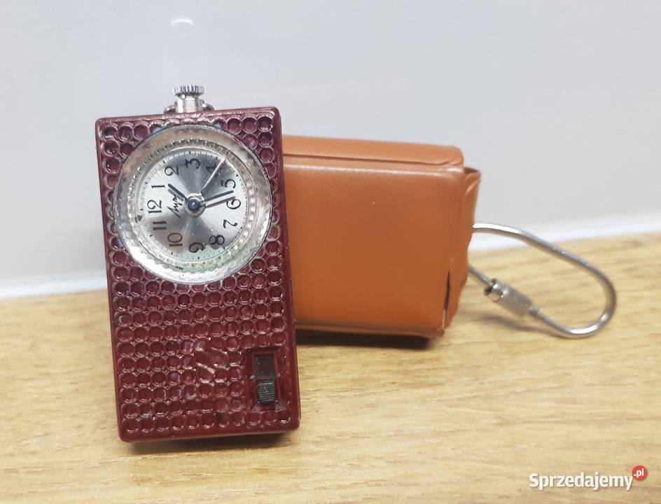 ŁUCZ Radziecki Turystyczny Kieszonkowy Zegarek z