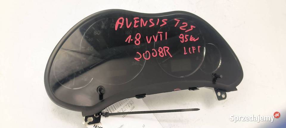 LICZNIK ZEGAR TOYOTA AVENSIS T25 8380005A50C Lipno