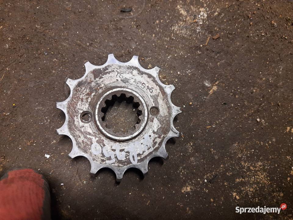 Kawasaki klr 250 napęd zębatka łańcuch klr250 Jelenia Góra