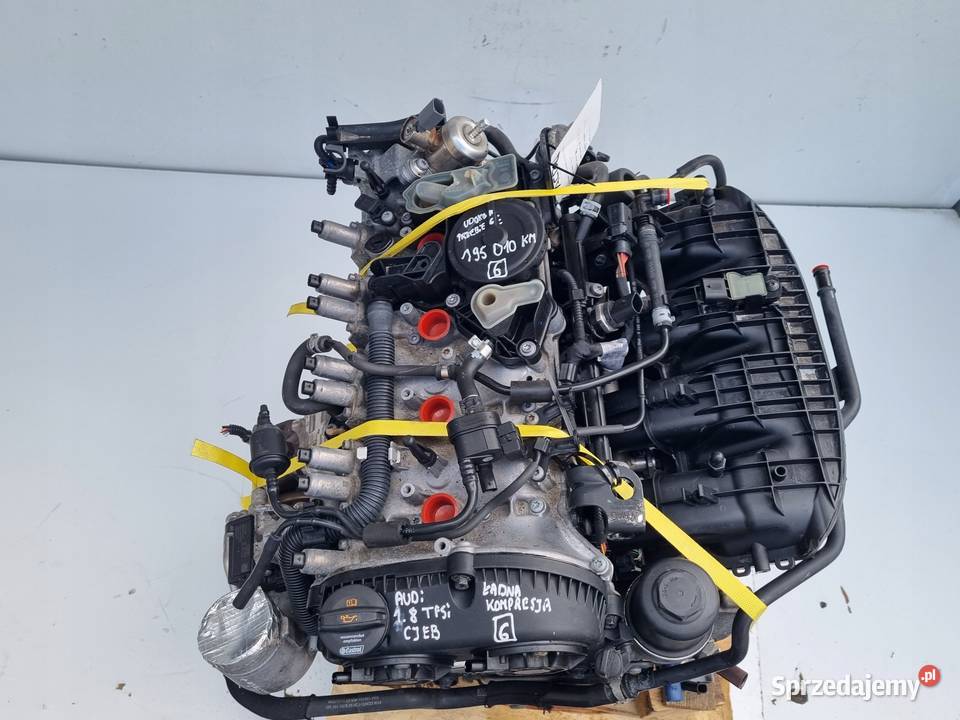 SILNIK KOMPLET Audi A4 B8 18 TFSI 170 osobowe Silniki kompletne lubelskie Chełm
