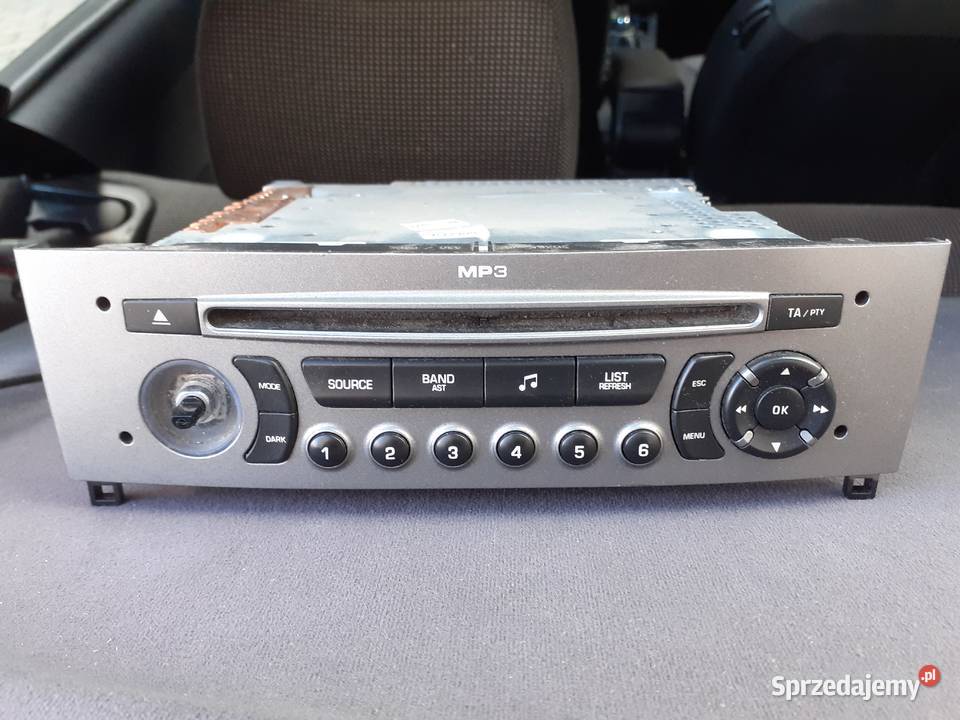Peugeot 308 radio plus panel mazowieckie Warszawa