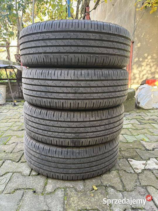 Sprzedam używane 4 opony letnie Continental 6 60 Opalenica