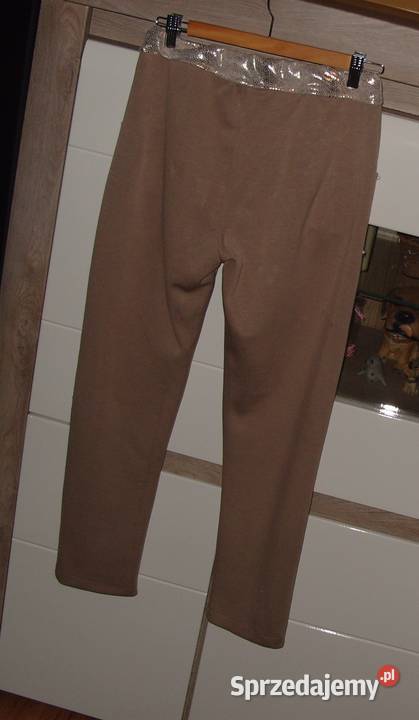 Legginso Spodnie gwiazdy Cekiny dodatek złota r Długie Rawicz