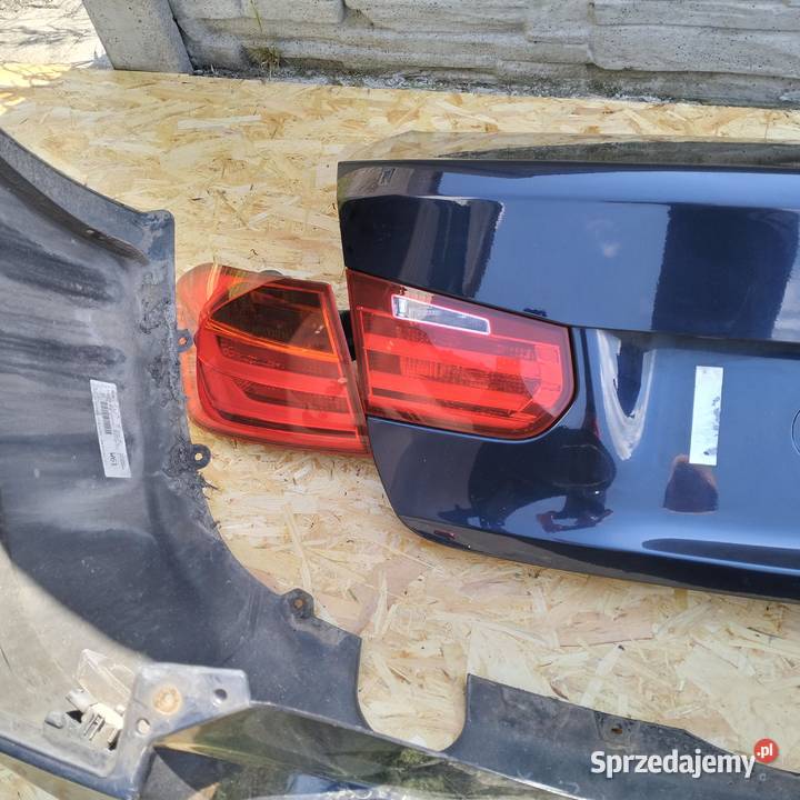 BMW F30 TYŁ KLAPA ZDERZAK LAMPY KOMPLET sprzedam