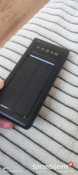 Powerbank solarny 10 000 mah