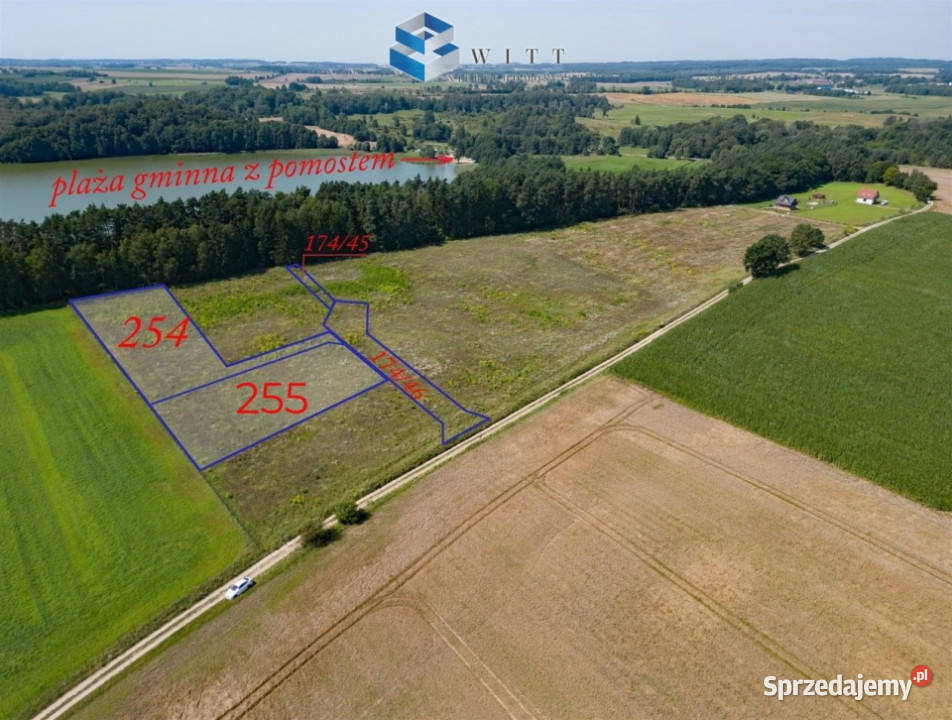 Działka Dąbrówno 2100m2