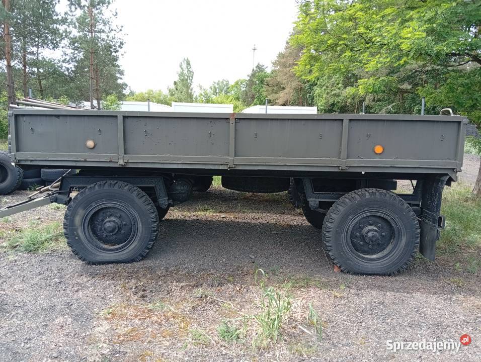 Przyczepa D6336Ton z Wojska Aleksandrów Kujawski