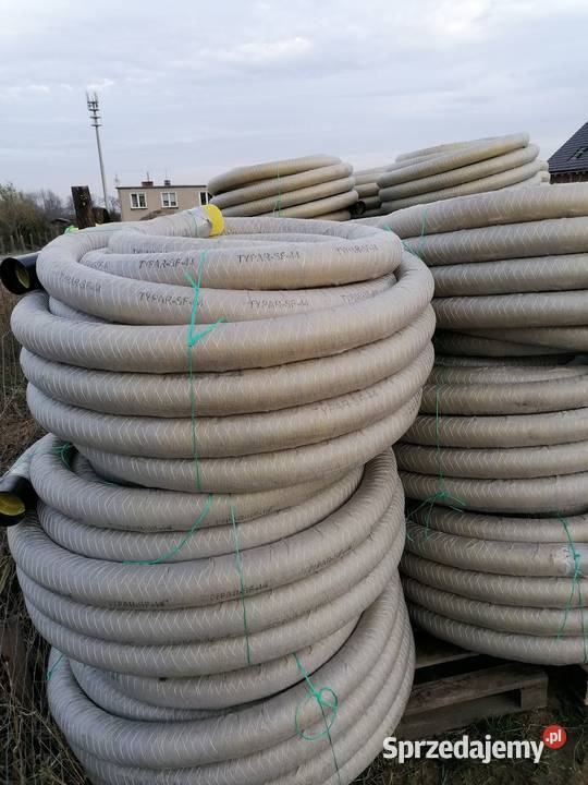 Rura drenarska fi 100 OTULINIE oplot DRENAŻ Oleśnica sprzedam