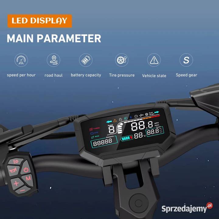 Hulajnoga elektryczna 6000W podwójny silnik Łapsze Wyżne