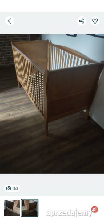 Drewniane łóżeczko Woodies wysoka jakość Rzepin