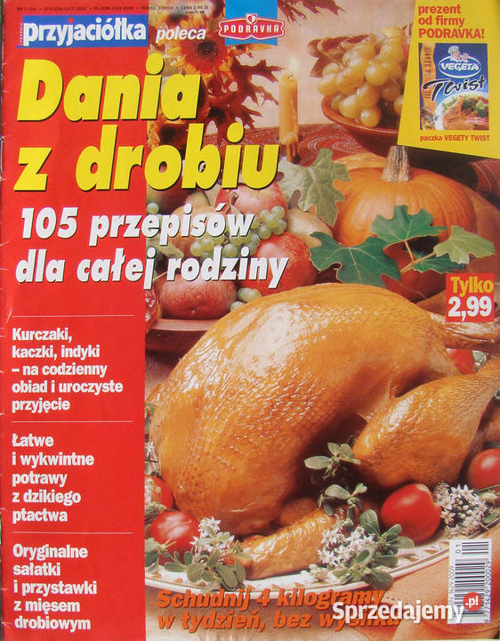 Dania z drobiu 105 przepisów całej rodziny Czasopisma Limanowa