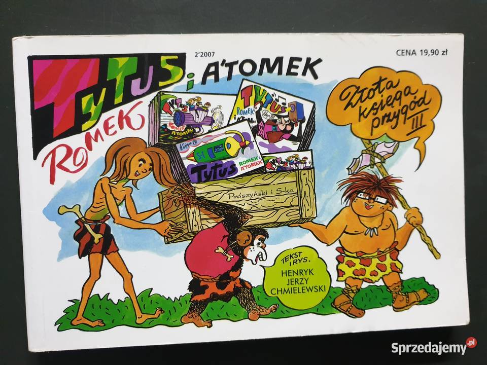 Tytus Romek i ATomek Złota Księga Przygód 22007 Komiksy Gdynia