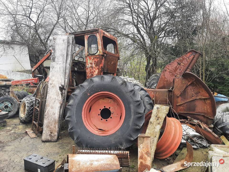 Dwa ciagniki Tree Farmer C5 Leśnictwo Dębica