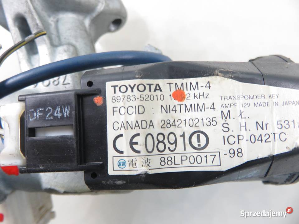 STACYJKA TOYOTA YARIS I 8978352010 małopolskie sprzedam