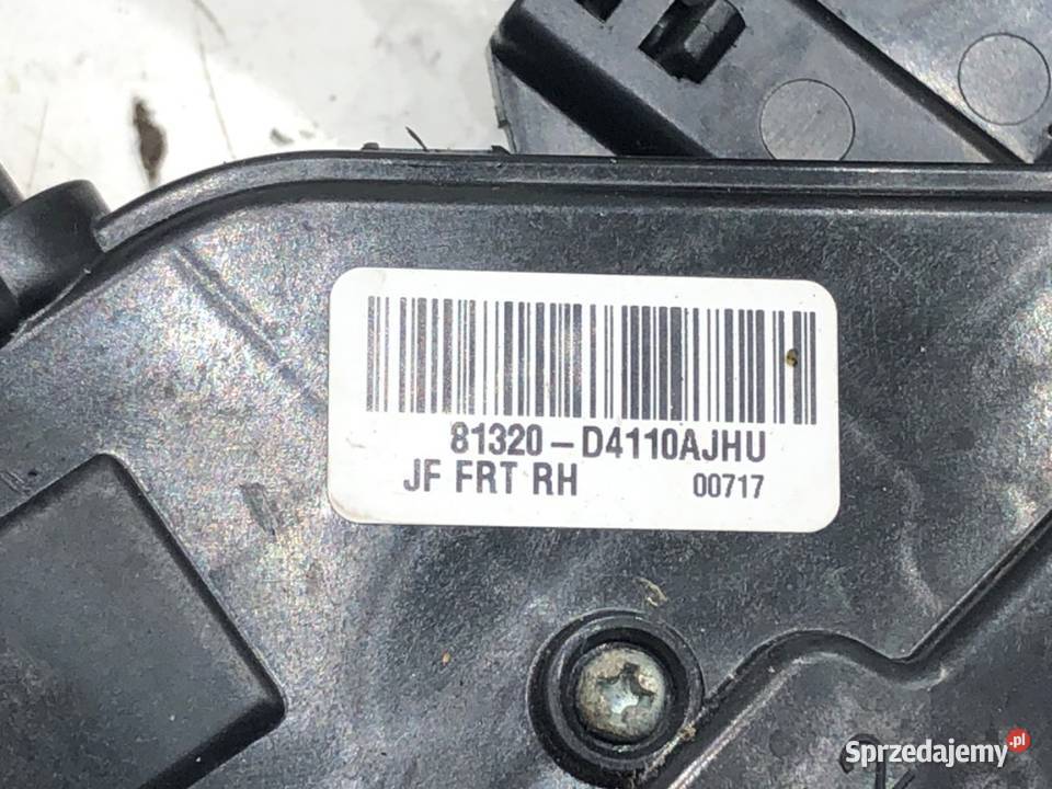 ZAMEK DRZWI PRAWY PRZÓD KIA OPTIMA Kombi Zamki, wkładki i kluczyki