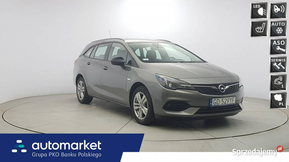 Opel Astra 12T Edition SS Z Polskiego Salonu FV ASR (kontrola trakcji) Warszawa