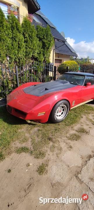 Chevrolet Corvette C3 1980 do renowacji z USA Corvette Pruszcz Gdański