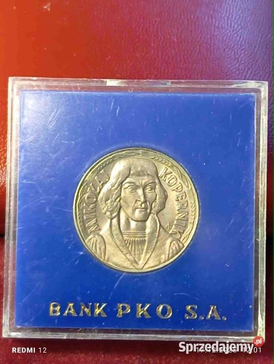 Moneta w st men 10 z 1967 roku z M Kopernikiem mazowieckie Warszawa