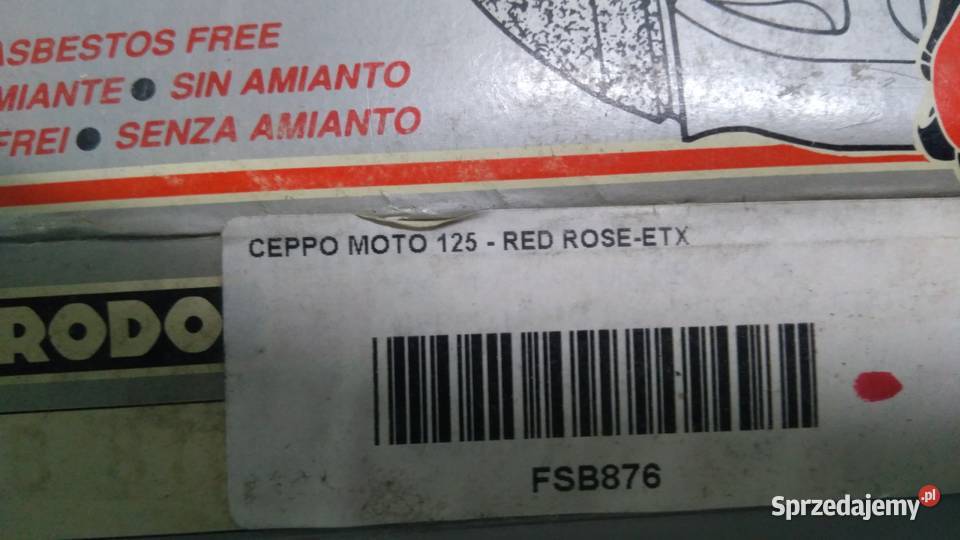 Szczęki hamulcowe Ferodo Aprilia Red Rose ETX Bielsk Podlaski