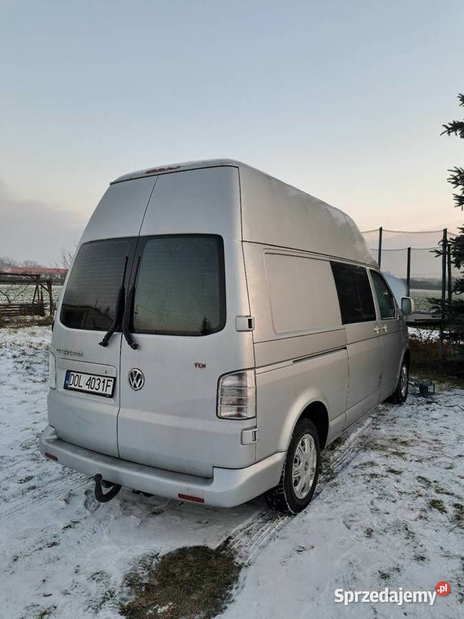 VW T5 wysoki długi 25 TDI 174 Automat automatyczna dolnośląskie Oleśnica